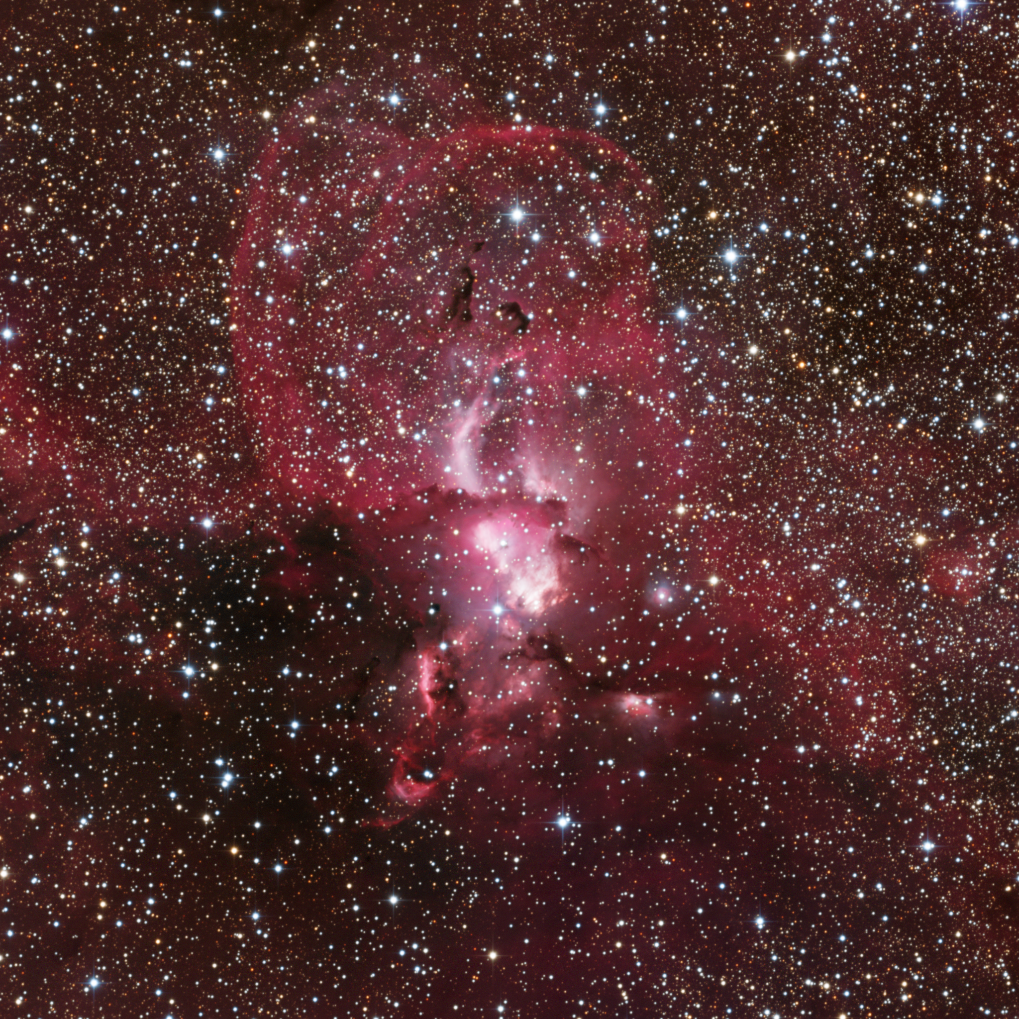 NGC 3576 RGB